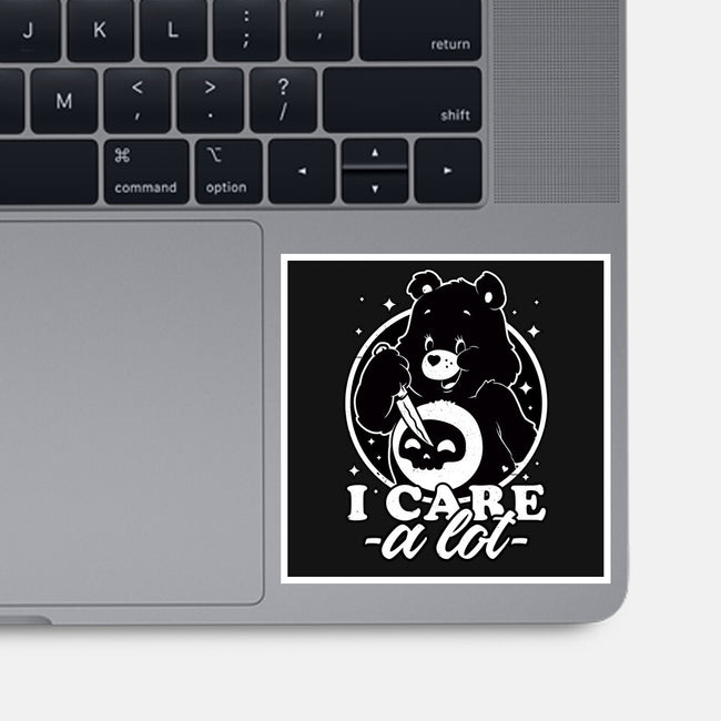 Cute Death Bear-None-Glossy-Sticker-Studio Mootant