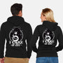 Cute Death Bear-Unisex-Zip-Up-Sweatshirt-Studio Mootant