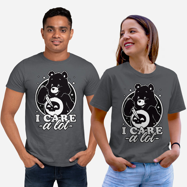 Cute Death Bear-Unisex-Basic-Tee-Studio Mootant