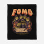 FOMO Frogs On Mysterious Operations-None-Fleece-Blanket-eduely