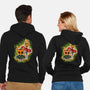 Pumpkin Warriors-Unisex-Zip-Up-Sweatshirt-nickzzarto