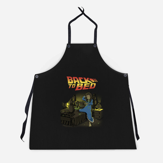 Back To The Bed-Unisex-Kitchen-Apron-Betmac