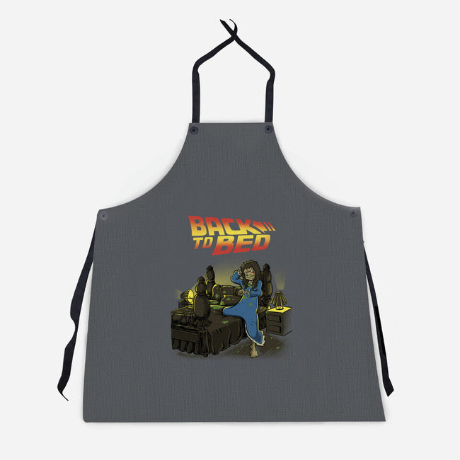 Back To The Bed-Unisex-Kitchen-Apron-Betmac