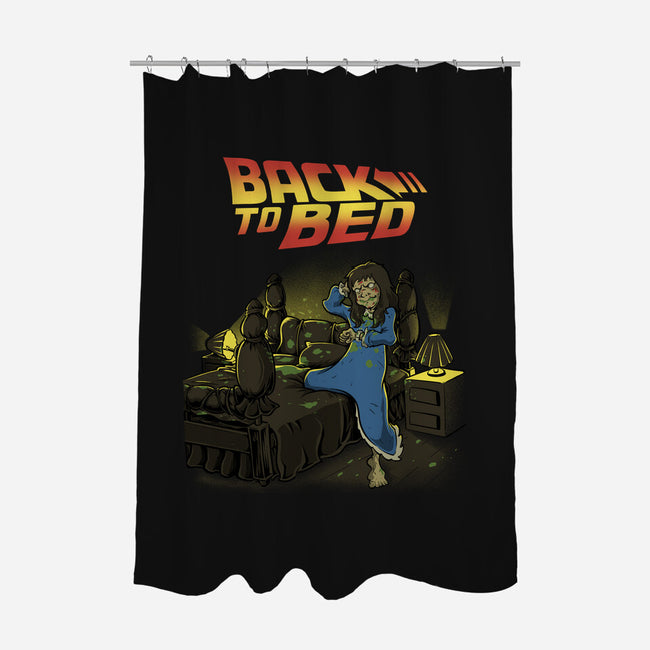 Back To The Bed-None-Polyester-Shower Curtain-Betmac