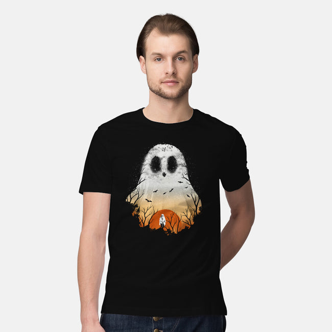 Spooky Night Landscape-Mens-Premium-Tee-dandingeroz