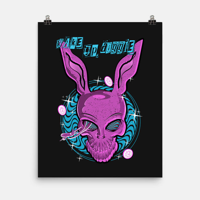 Wake Up Donnie-None-Matte-Poster-palmstreet