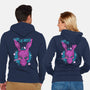 Wake Up Donnie-Unisex-Zip-Up-Sweatshirt-palmstreet