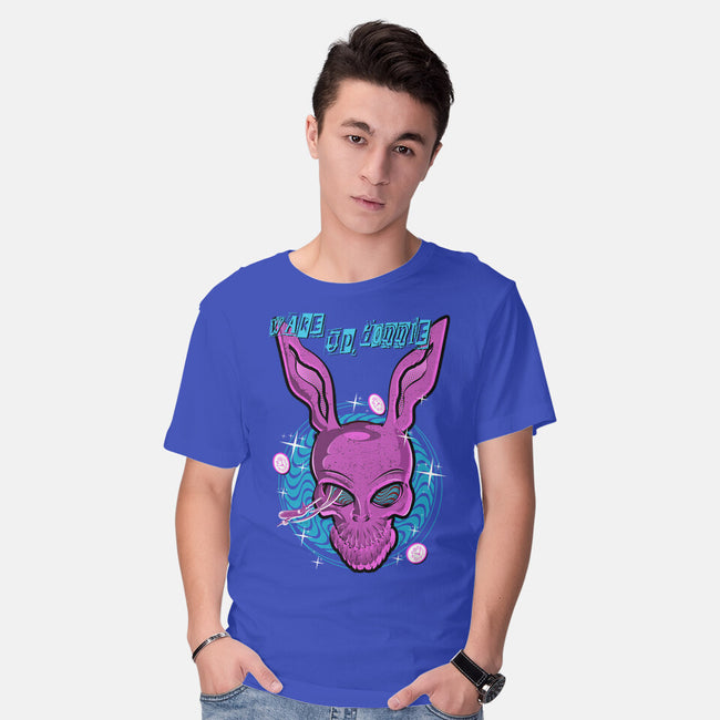 Wake Up Donnie-Mens-Basic-Tee-palmstreet