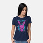 Wake Up Donnie-Womens-Basic-Tee-palmstreet