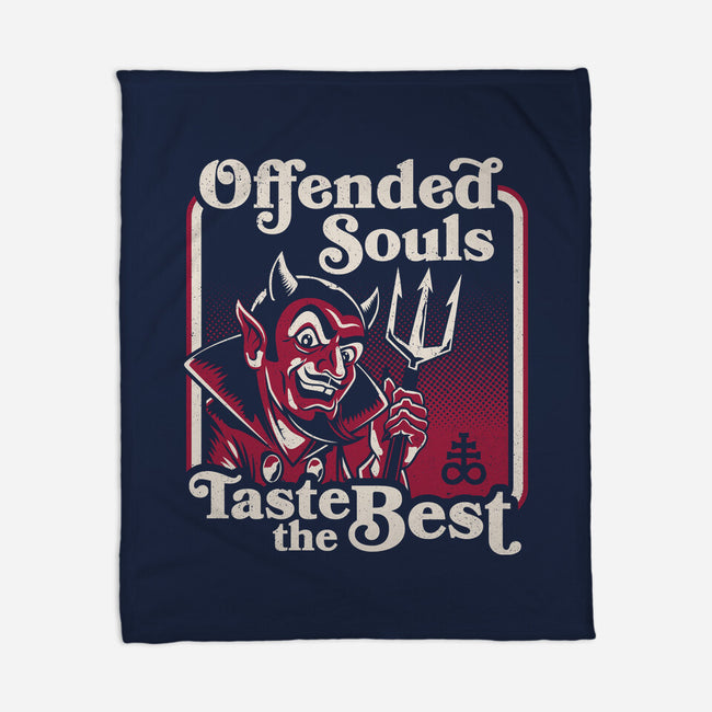 Offended Souls Taste The Best-None-Fleece-Blanket-Nemons