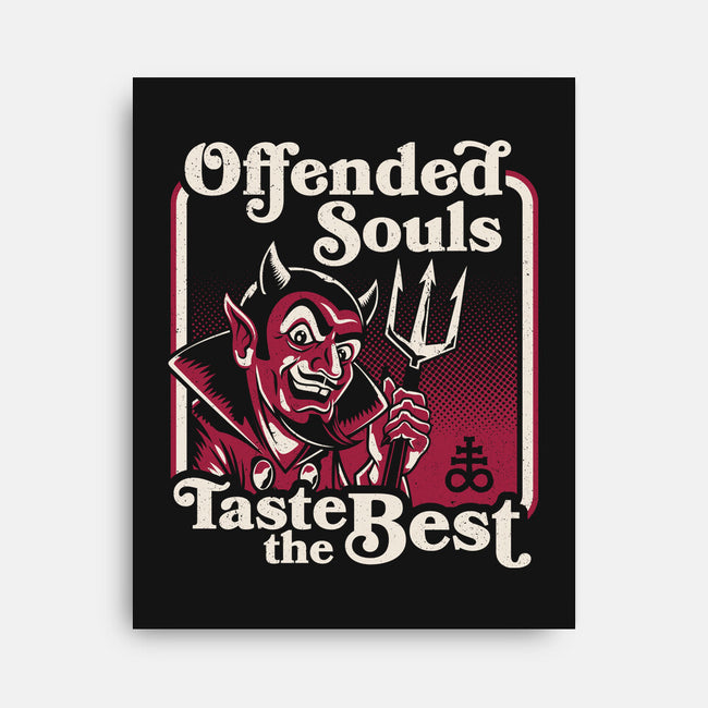 Offended Souls Taste The Best-None-Stretched-Canvas-Nemons