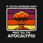Offended? Wait Till The Apocalypse-Womens-Racerback-Tank-Nemons