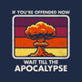 Offended? Wait Till The Apocalypse-Youth-Pullover-Sweatshirt-Nemons
