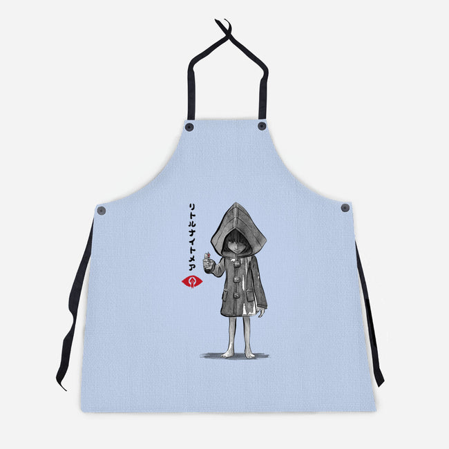 Six Sumi-e-Unisex-Kitchen-Apron-DrMonekers