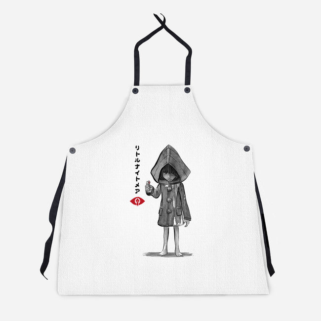Six Sumi-e-Unisex-Kitchen-Apron-DrMonekers