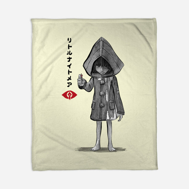 Six Sumi-e-None-Fleece-Blanket-DrMonekers