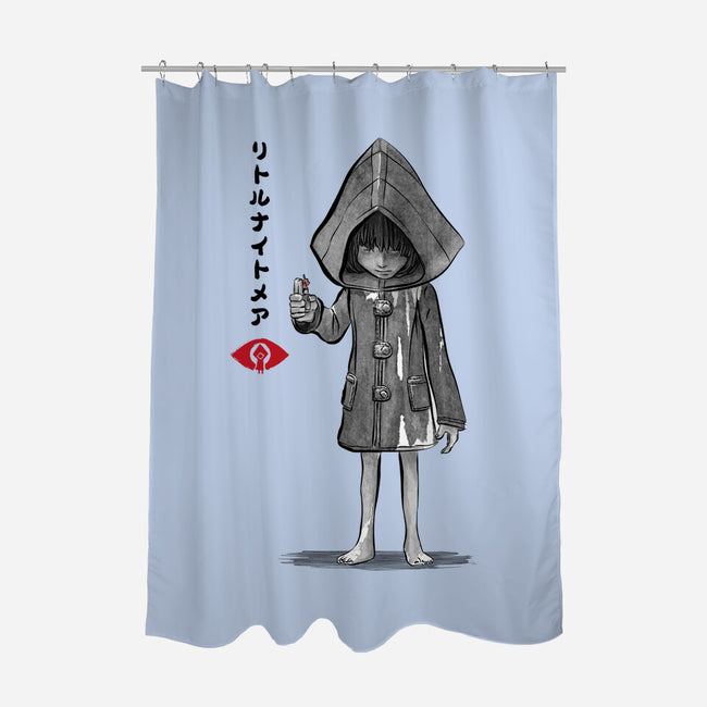 Six Sumi-e-None-Polyester-Shower Curtain-DrMonekers