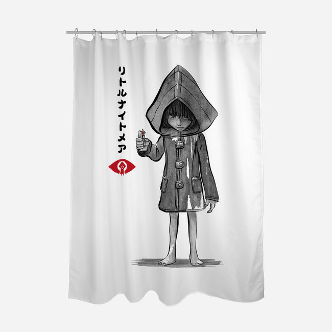 Six Sumi-e-None-Polyester-Shower Curtain-DrMonekers