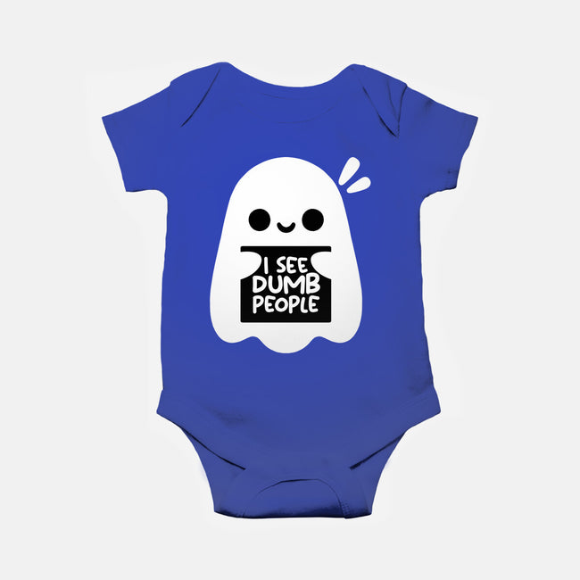 I See Dumb People-Baby-Basic-Onesie-NemiMakeit