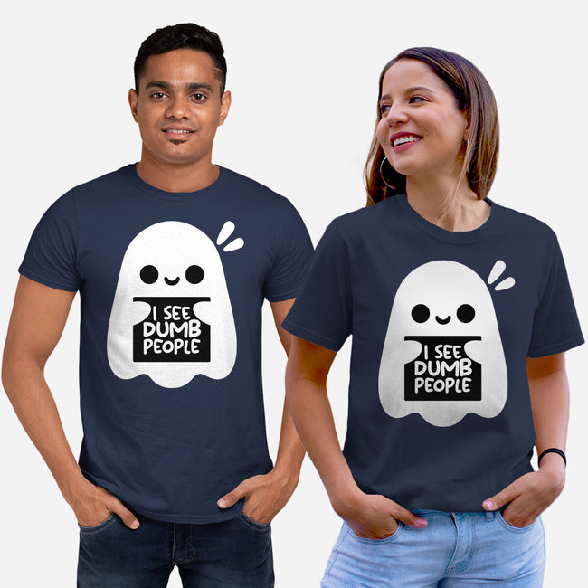 I See Dumb People-Unisex-Basic-Tee-NemiMakeit