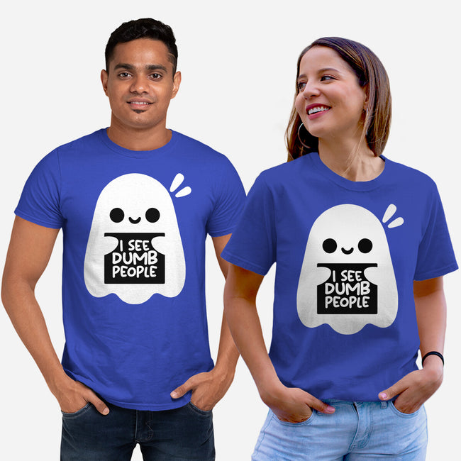 I See Dumb People-Unisex-Basic-Tee-NemiMakeit