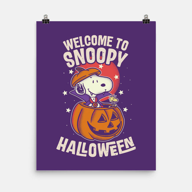Snoopyween-None-Matte-Poster-turborat14