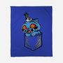 Pocket Cat-None-Fleece-Blanket-turborat14