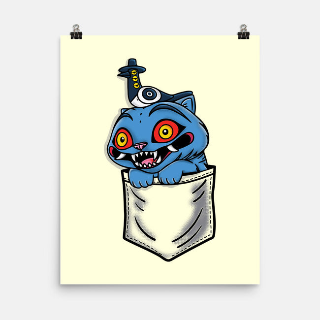 Pocket Cat-None-Matte-Poster-turborat14