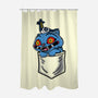 Pocket Cat-None-Polyester-Shower Curtain-turborat14