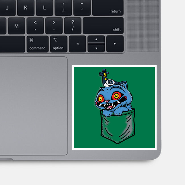 Pocket Cat-None-Glossy-Sticker-turborat14