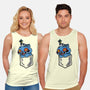 Pocket Cat-Unisex-Basic-Tank-turborat14