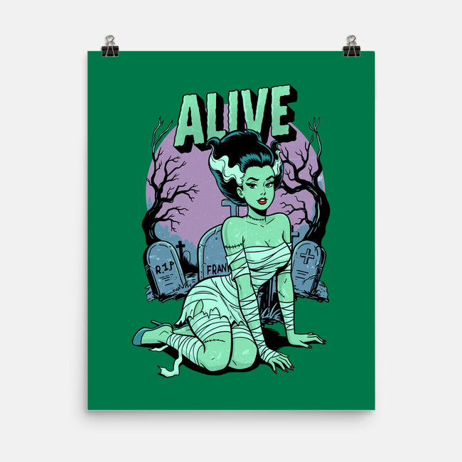 Horror Pinup-None-Matte-Poster-P1yu5h