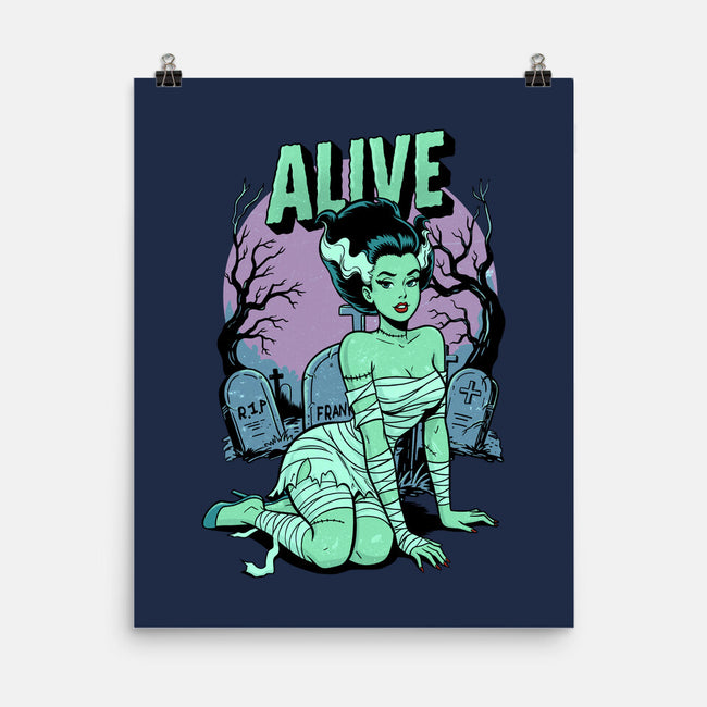 Horror Pinup-None-Matte-Poster-P1yu5h