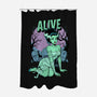 Horror Pinup-None-Polyester-Shower Curtain-P1yu5h