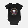 Emotional Support Pilgrim-Baby-Basic-Onesie-rocketman_art
