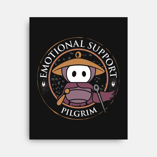 Emotional Support Pilgrim-None-Stretched-Canvas-rocketman_art