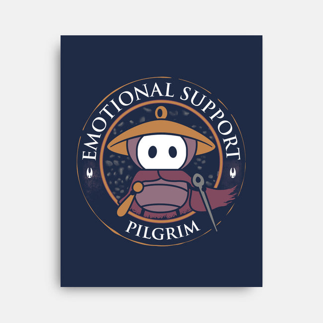 Emotional Support Pilgrim-None-Stretched-Canvas-rocketman_art