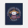 Emotional Support Pilgrim-None-Stretched-Canvas-rocketman_art