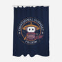 Emotional Support Pilgrim-None-Polyester-Shower Curtain-rocketman_art