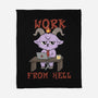 Work From Hell-None-Fleece-Blanket-Loobs