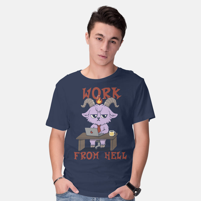 Work From Hell-Mens-Basic-Tee-Loobs