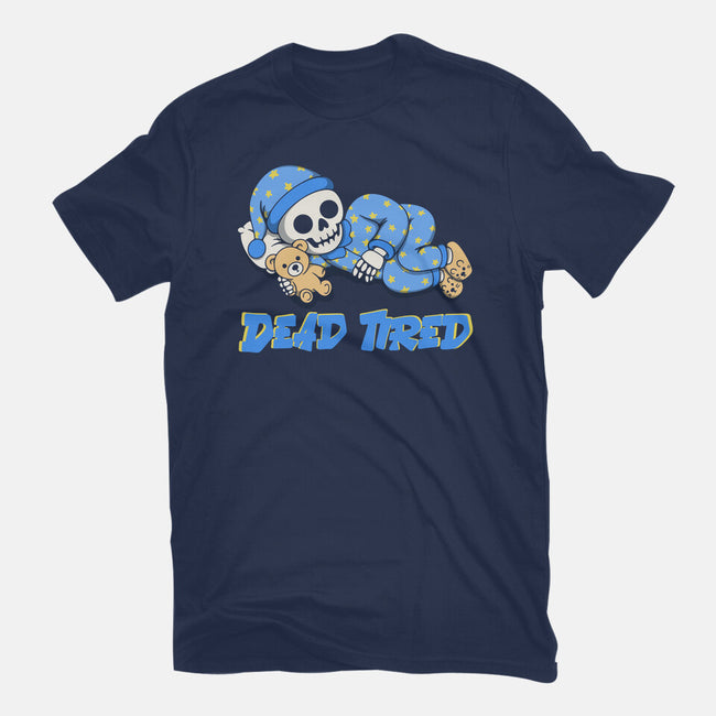 Dead Tired-Mens-Heavyweight-Tee-Loobs