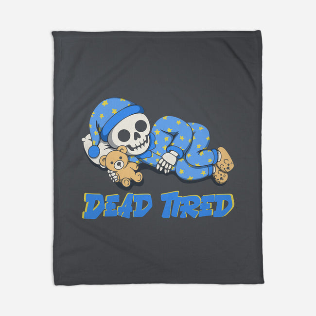 Dead Tired-None-Fleece-Blanket-Loobs