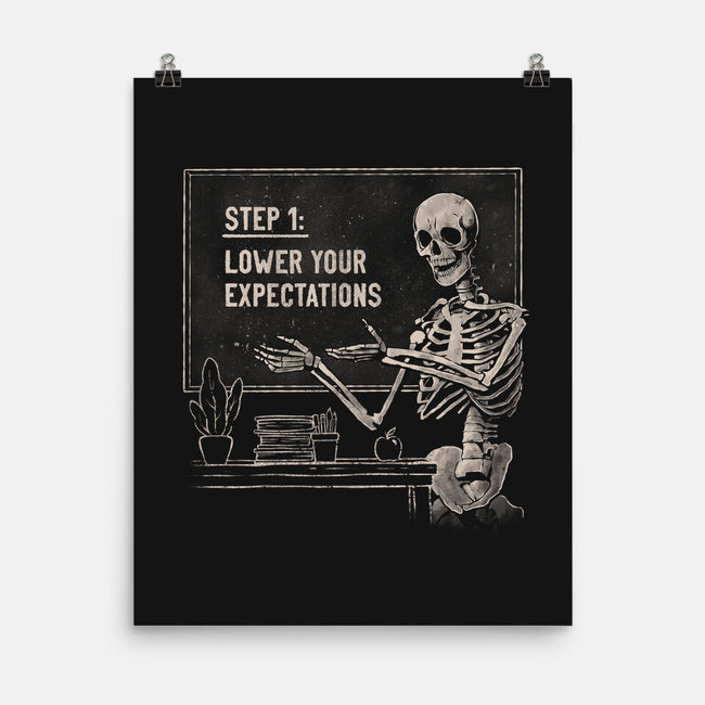 Lower Your Expectations-None-Matte-Poster-eduely