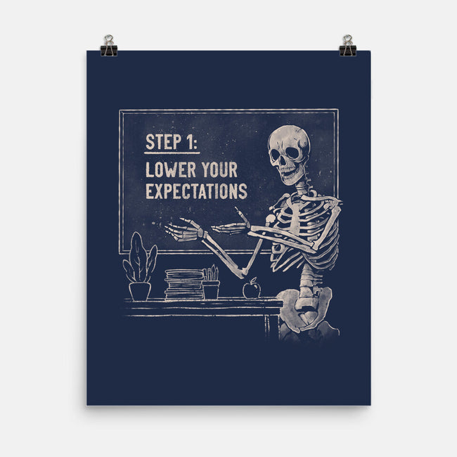 Lower Your Expectations-None-Matte-Poster-eduely