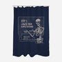 Lower Your Expectations-None-Polyester-Shower Curtain-eduely