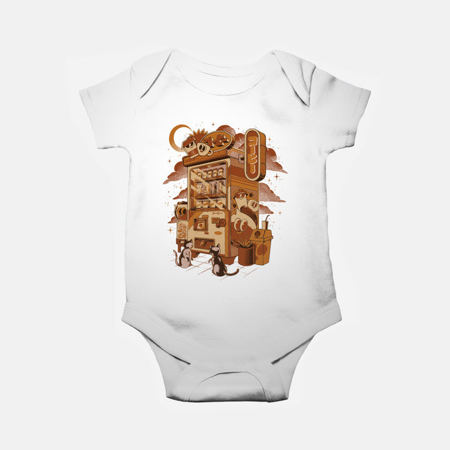 Coffee Vending Machine-Baby-Basic-Onesie-ilustrata