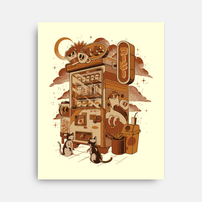 Coffee Vending Machine-None-Stretched-Canvas-ilustrata