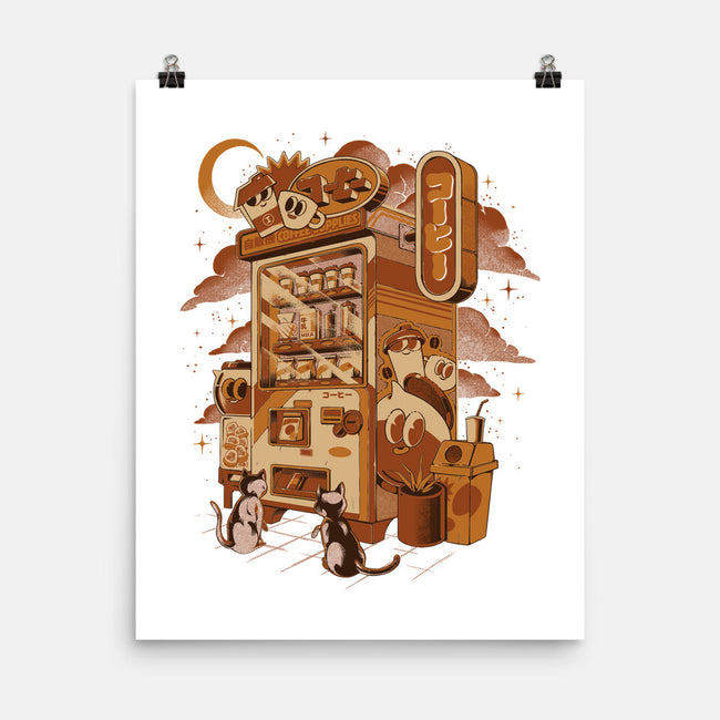 Coffee Vending Machine-None-Matte-Poster-ilustrata