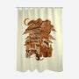Coffee Vending Machine-None-Polyester-Shower Curtain-ilustrata